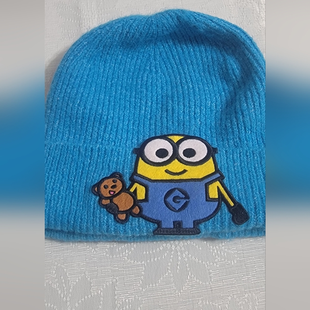 Universal Bright Blue Minion Hat